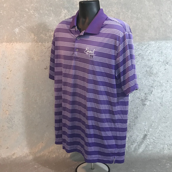 NIKE GOLF DRI-FIT "SMOCK GOLF COURSE" POLO SHIRT - Picture 4 of 7